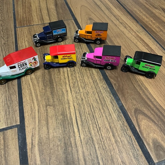 “Vintage” 1979+89 Kellogg’s Matchbox Delivery Trucks Lot of 5 Plus Promo Truck‎ - Picture 1 of 6